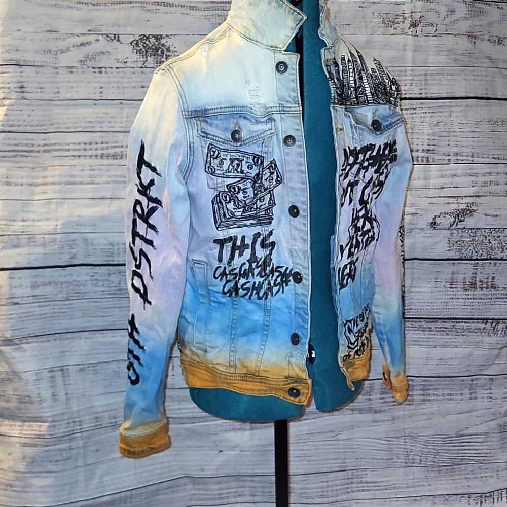 8ighth Dstrkt jean jacket-small